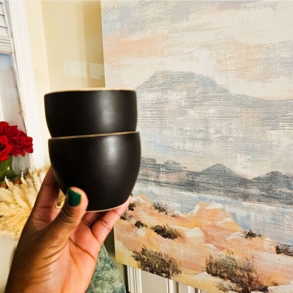 New VTG Baileys Irish Cream Yours & Mines Moni Dessert Bowls. - Picture 8 of 16